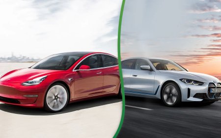 Tesla Model 3 vs. BMW i4: Electric Sedan Showdown 2025